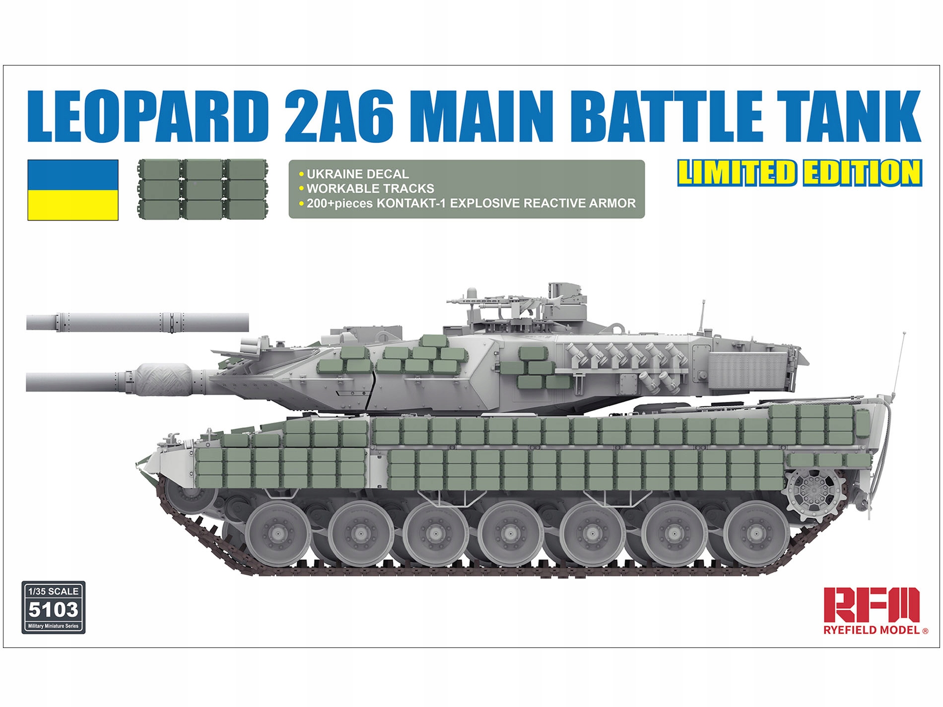 Tank Leopard 2A6 model RM-5103 Rfm