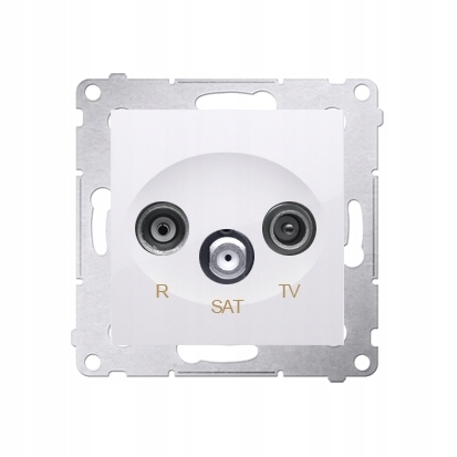 

Gniazdo R-tv-sat końcowe Simon Premium 54 Białe