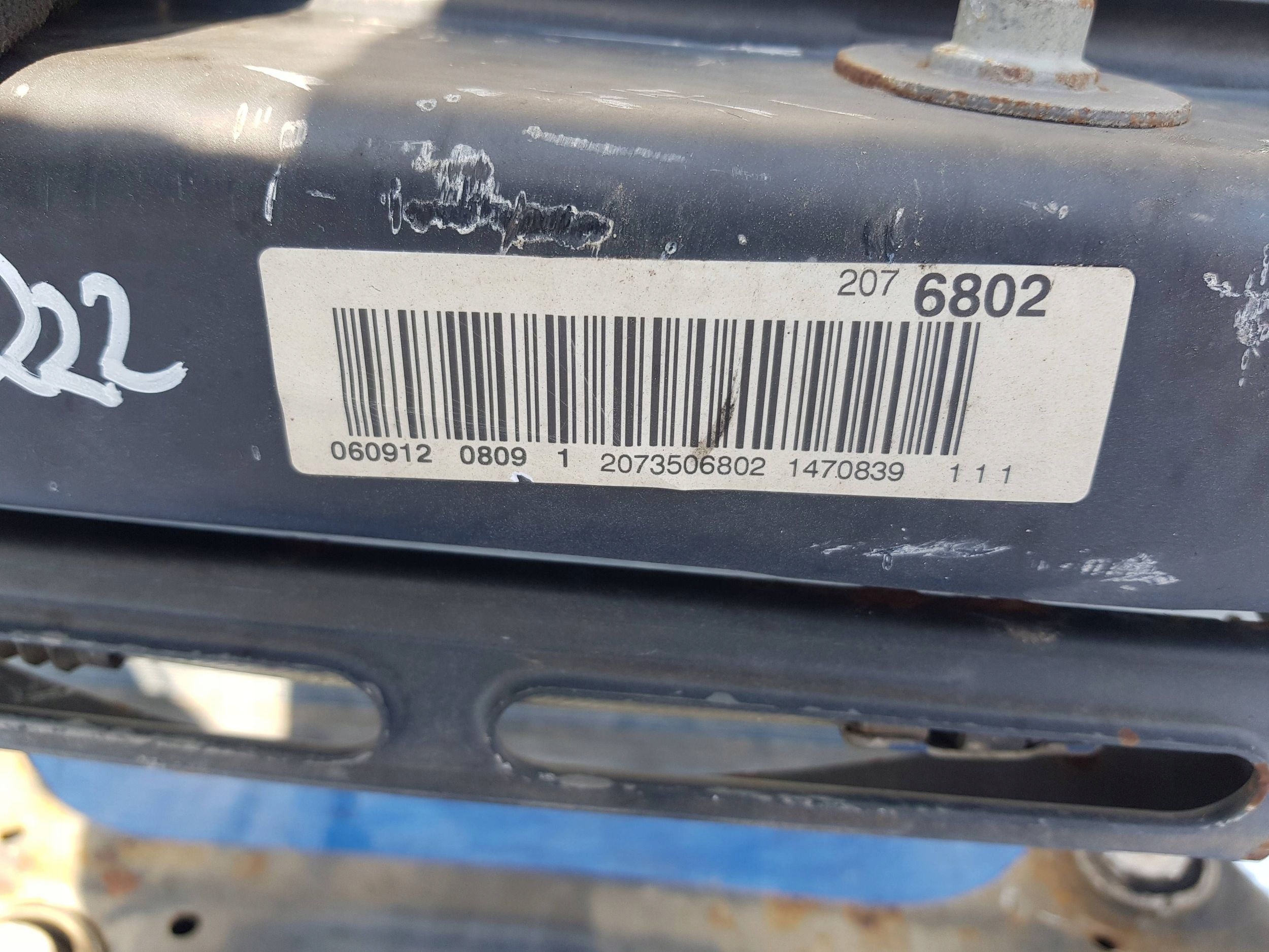 axle beam rear part rear MERCEDES W207 C207 sider subframe axle beam