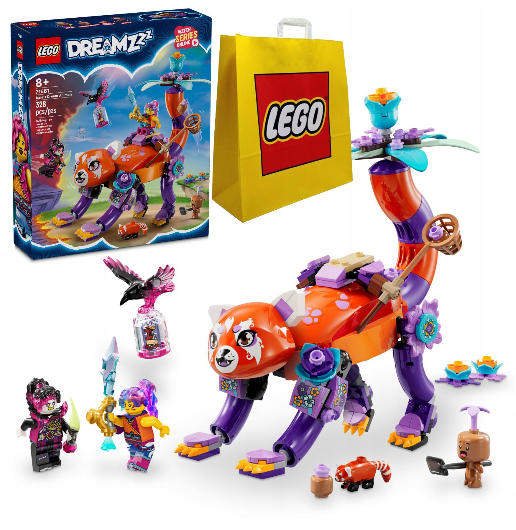 Lego DREAMZzz 71481 Zvířátka ze snu Izzie taška
