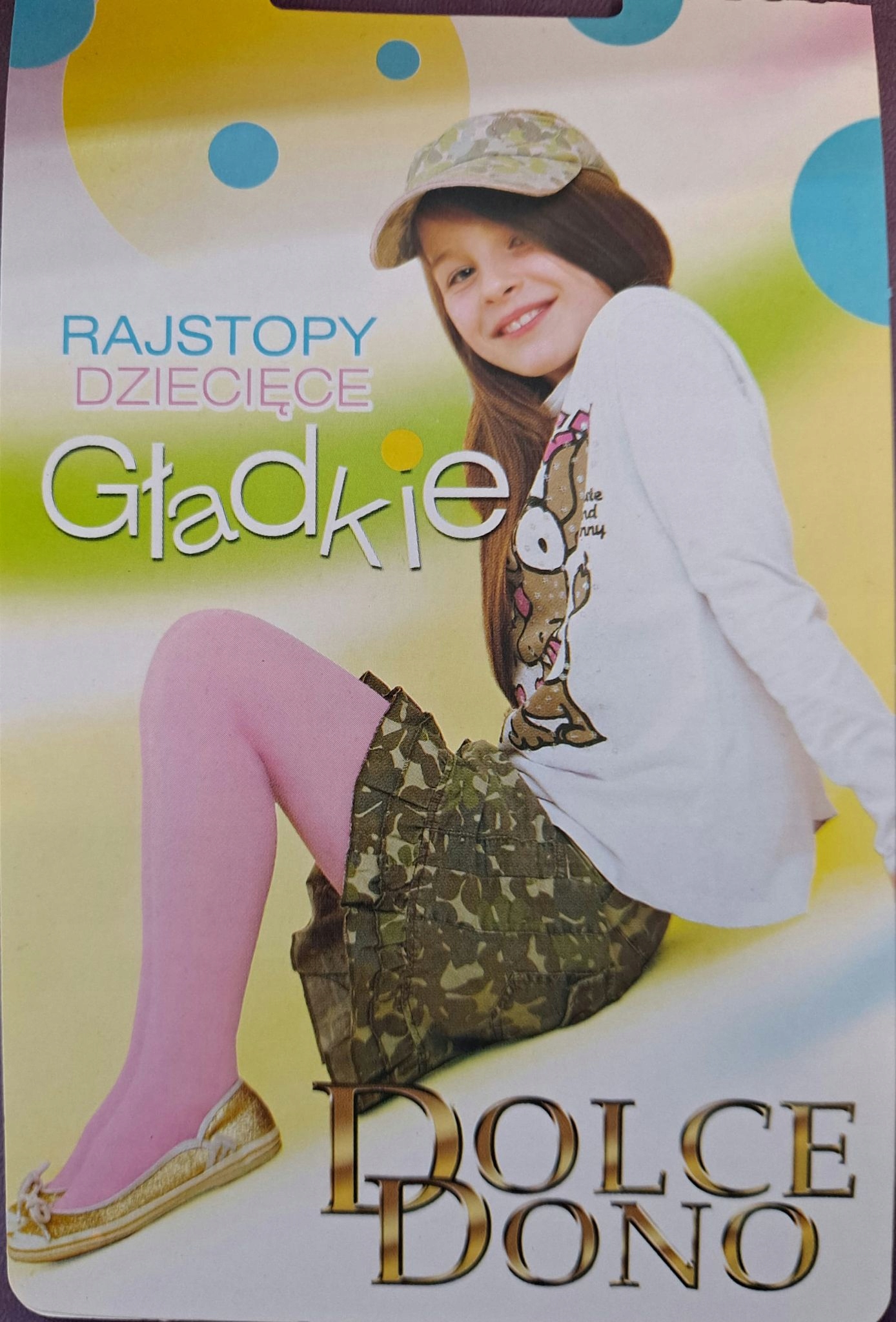 

Rajstopy dziecięce zwykłe cienkie lycra 128/134
