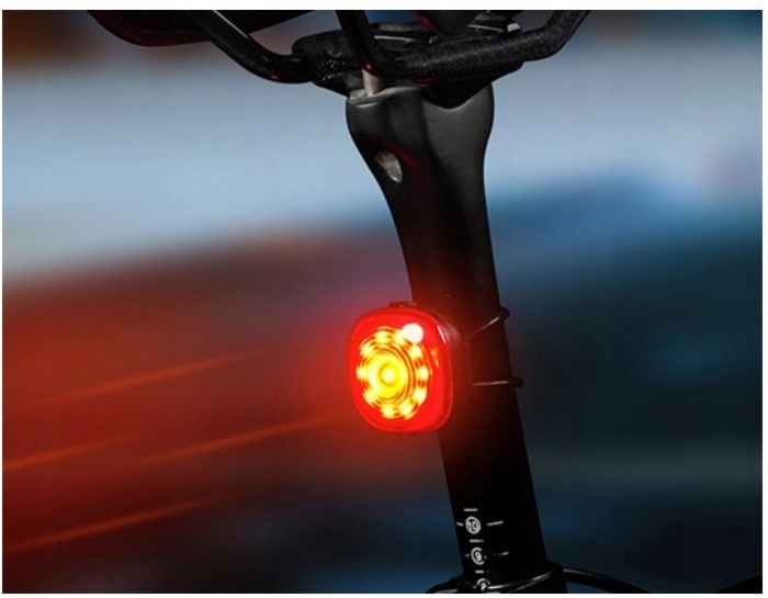 Inteligentní zadní světlo na kolo TL30 iGPSport Led