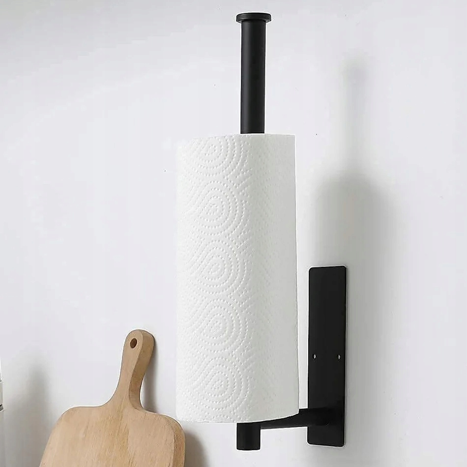 V3 CZARNY UCHWYT NA RĘCZNIK KUCHENNY PAPIEROWY WIESZAK PRZYKRĘCANY Kod producenta M231102064