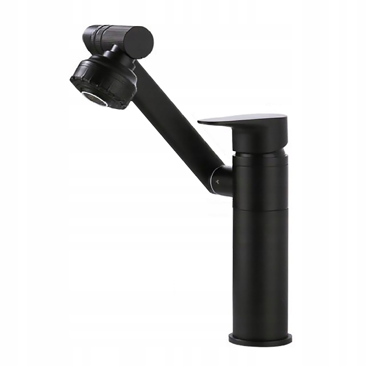 

Bateria umywalkowa czarna obrotowa ruchoma 360
