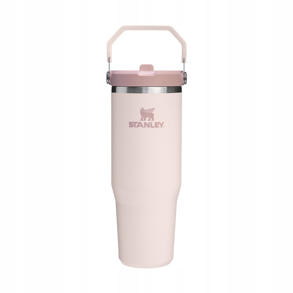 Tumbler se slámkou/brčkem 890ml Stanley Rose Quartz