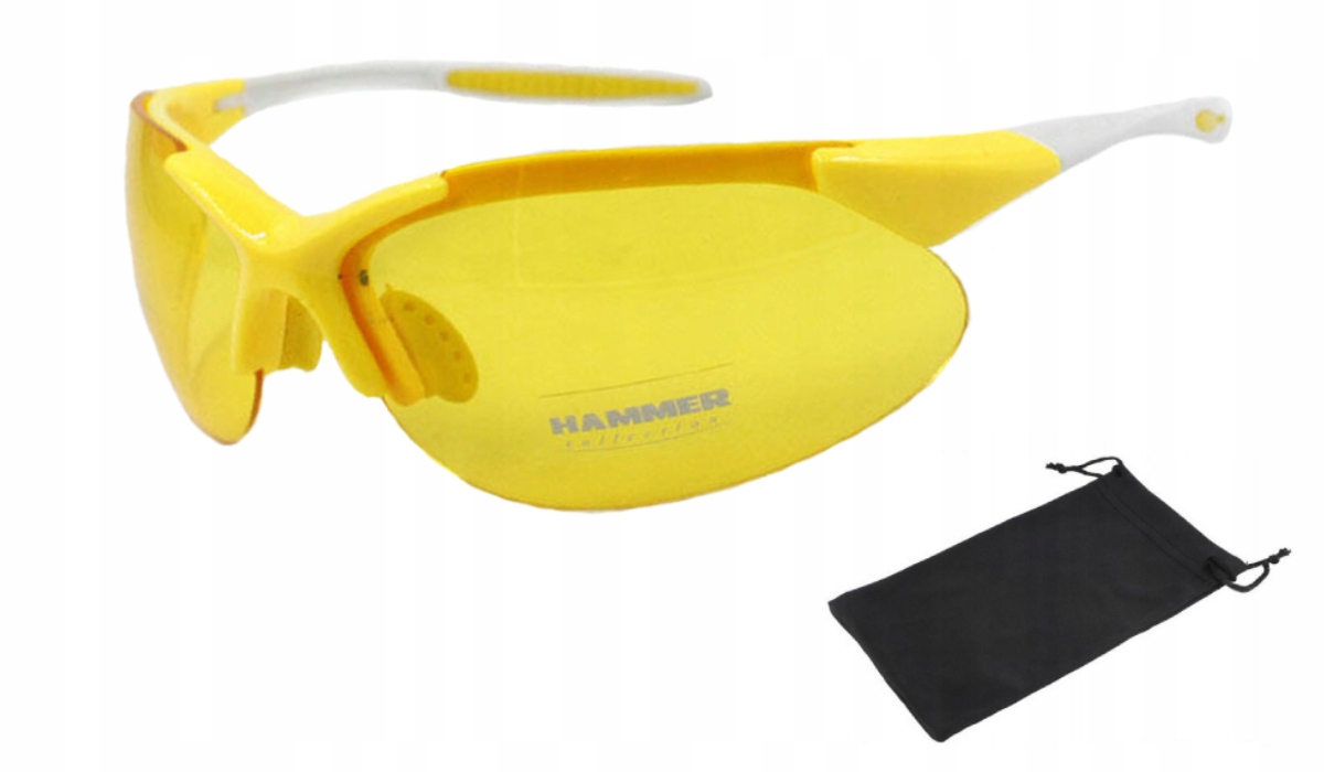 Okulary kierowców ROZJAŚNIAJĄCE żółte NOCĄ +GRATIS