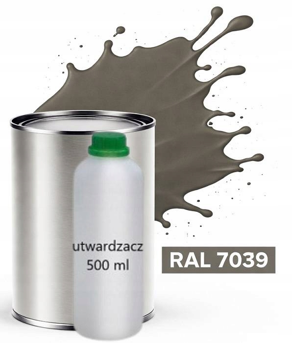 Ral 7039 Polyuretan Akryl 2:1 1L Lesklý Lak Tužidlo Normal 0,5L