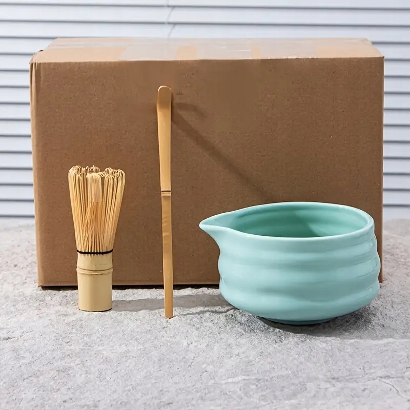 Levně Keramická sada pro matchu 3v1 Matcha Chasen Chashaku