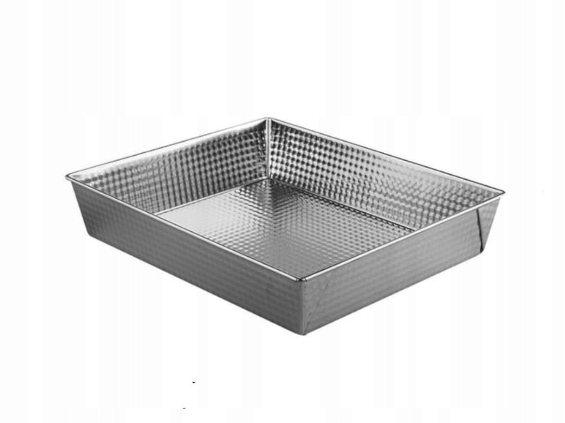 

Blacha do pieczenia ciast srebrna forma 30x25 cm