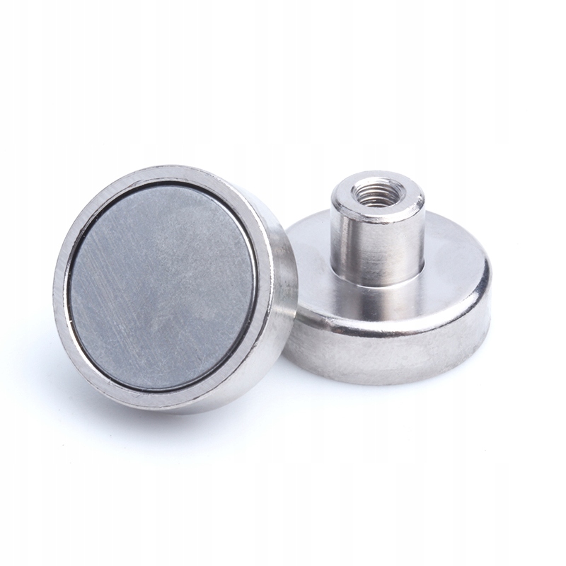 Neodymový magnetický držák 20x13 M4 se závitovým pouzdrem, 25 kusů