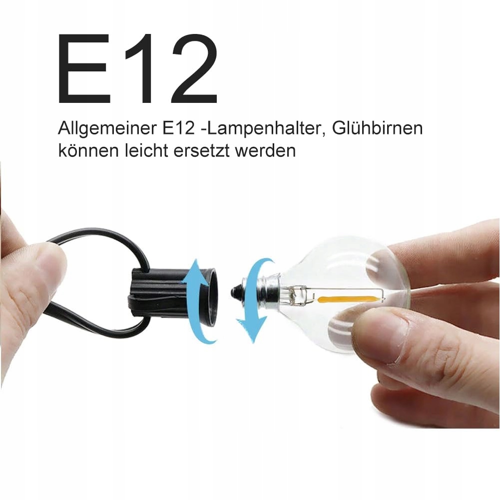 FOROUREYES 15M USB LED LAMPKI ZEWNĘTRZNE WODOODPORNE DO OGRODU I IMPREZ — miniatura 5