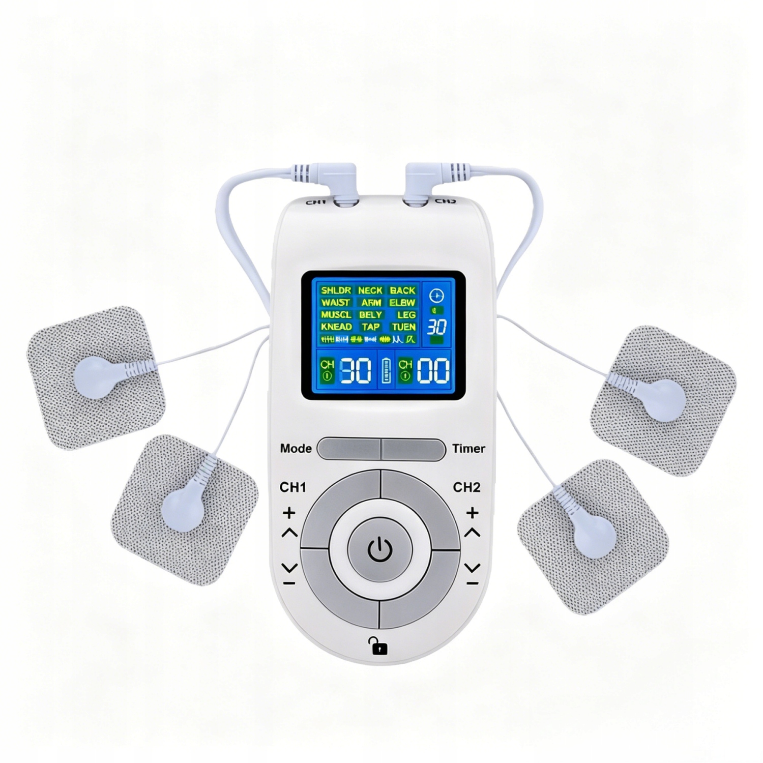 Elektrostymulator mięśni Tens Ems masaż elektroterapia stymulacja 5w1