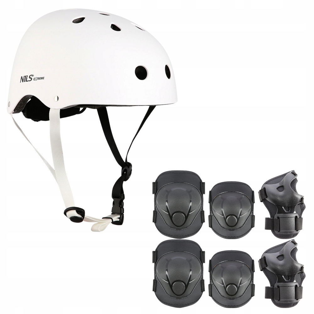 Regulovatelná přilba Ořech chrániče Sada na kolečkové brusle Koloběžku r Xs