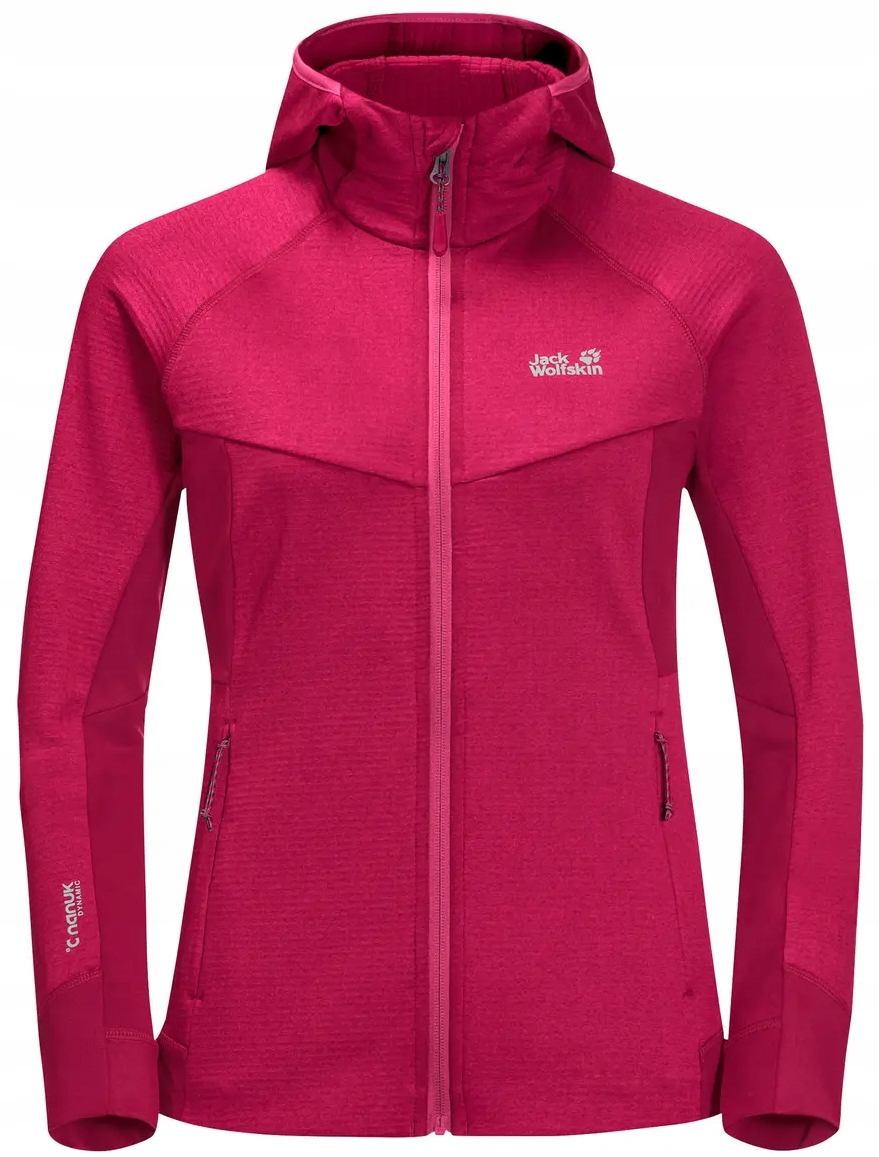 Jack Wolfskin Bluza Damska Polarowa Softshell Trekkingowa Termo W Góry XL
