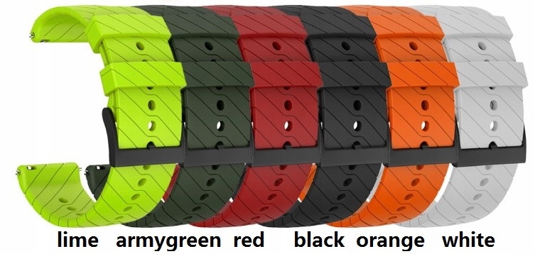 PASEK do SUUNTO 7 LINES STYLE jakość Q pomarańcz Model Suunto 7 / 9