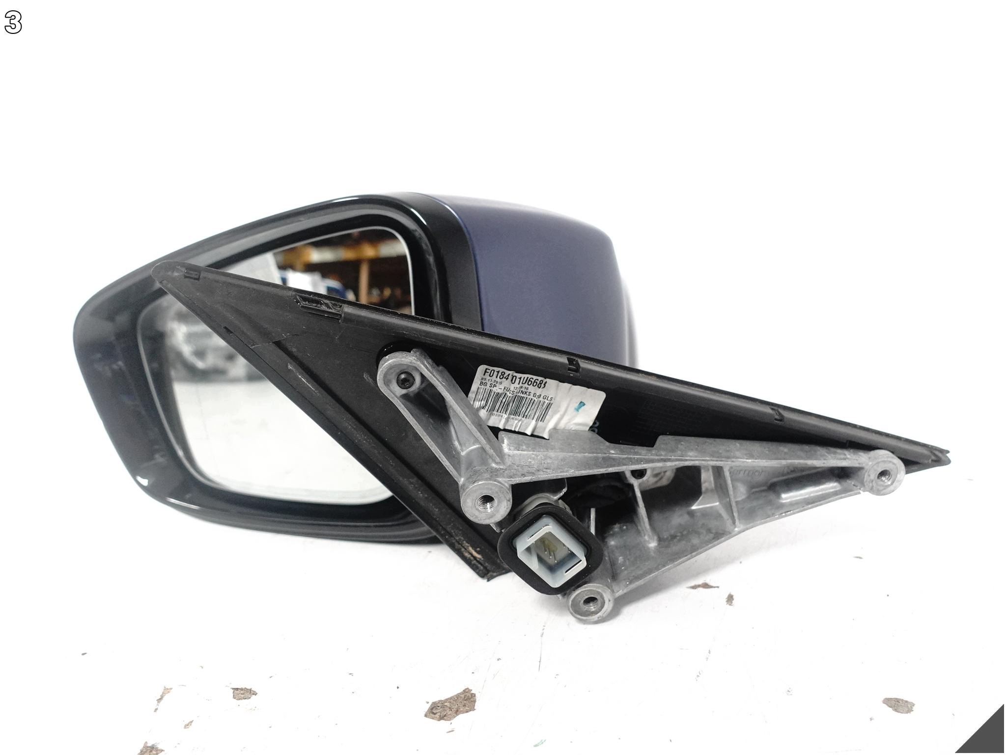 BMW 5 G31 G30 m-packet MSP 17- mirror left KAMERA ASYSTENT 9PIN EU C10