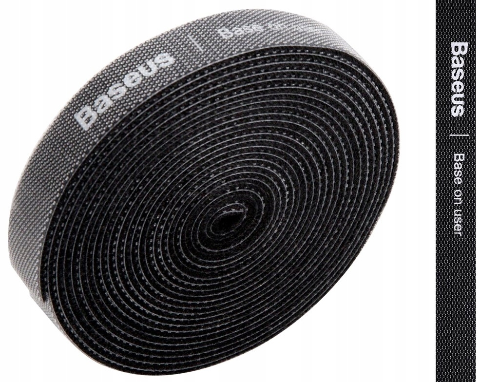 ORGANIZER BASEUS RZEP DO KABLI TAŚMA REGULOWANA 3M Kod producenta ACMGT-F01