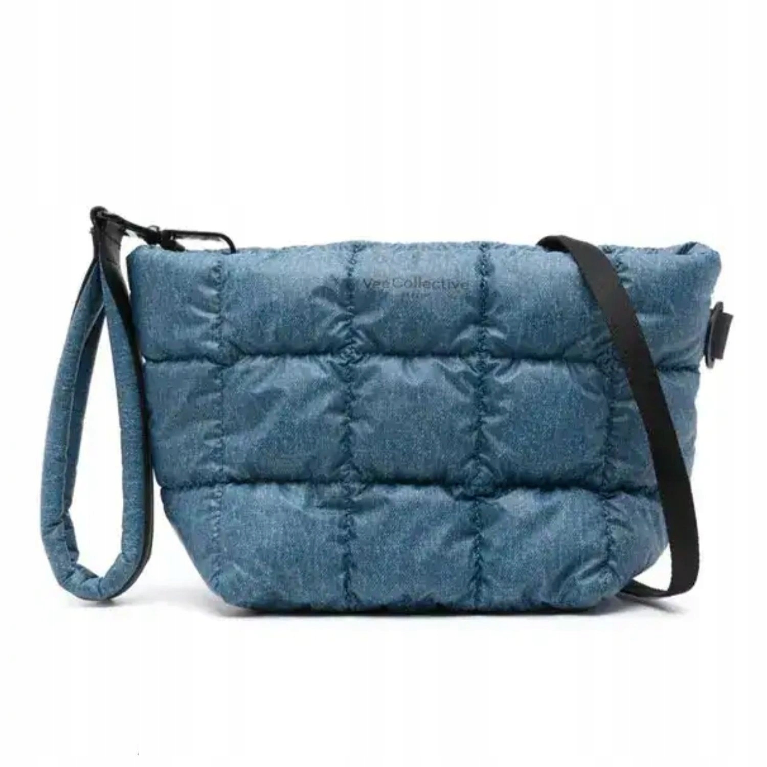 Dámská klasická prošívaná crossbody kabelka VeeCollective přes rameno