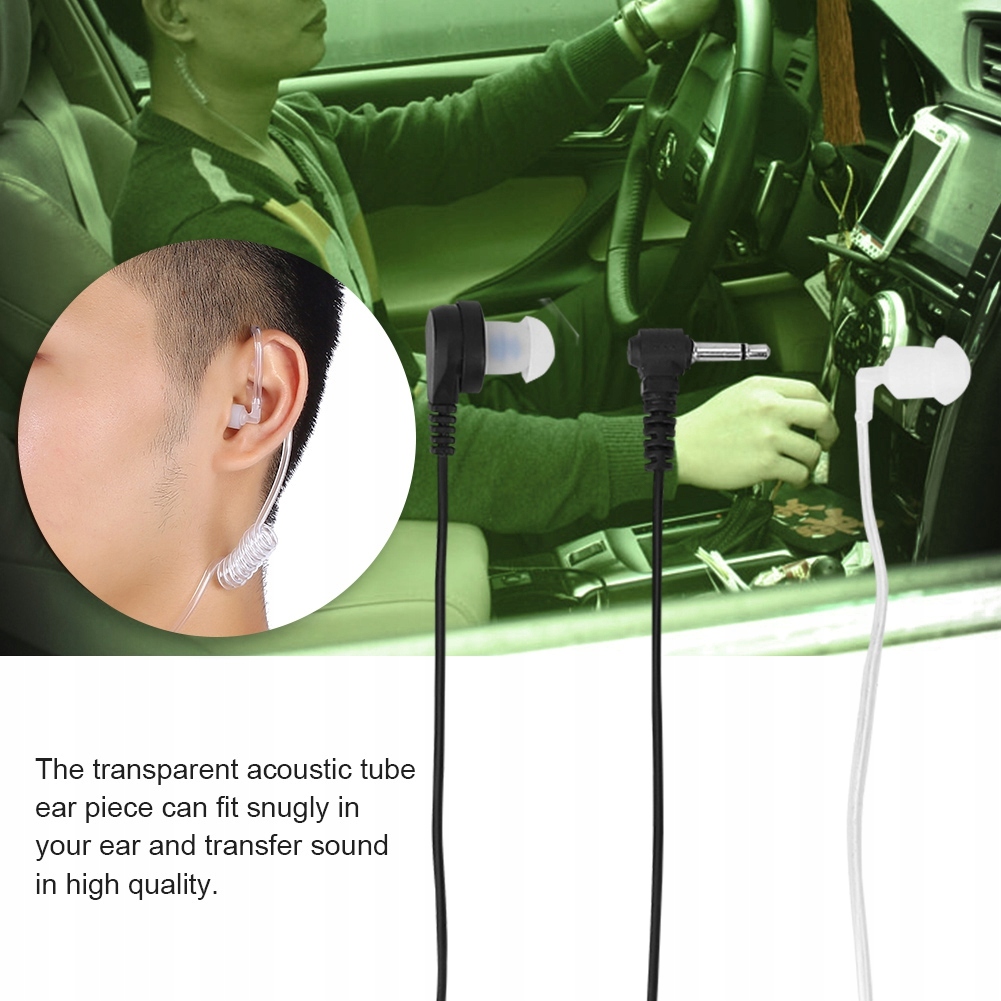 Zestaw suchawkowy z rurką akustyczną 3,5 mm, tylko do suchania i Td