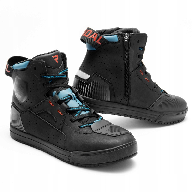 Motocyklové Topánky Rebelhorn Vandal 2 Black Blue Red 37