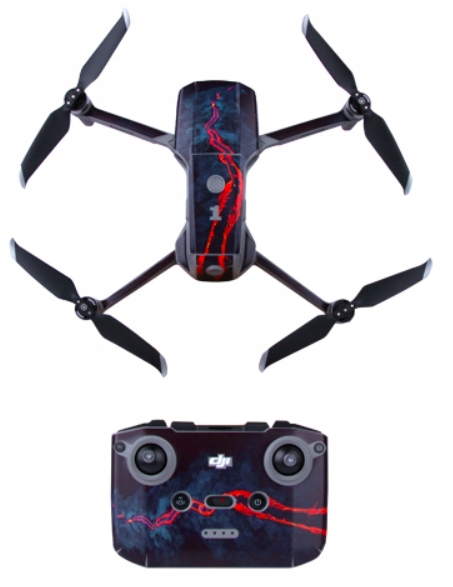 Wodoodporna Naklejka Folia Dji Mavic Air 2 Lava