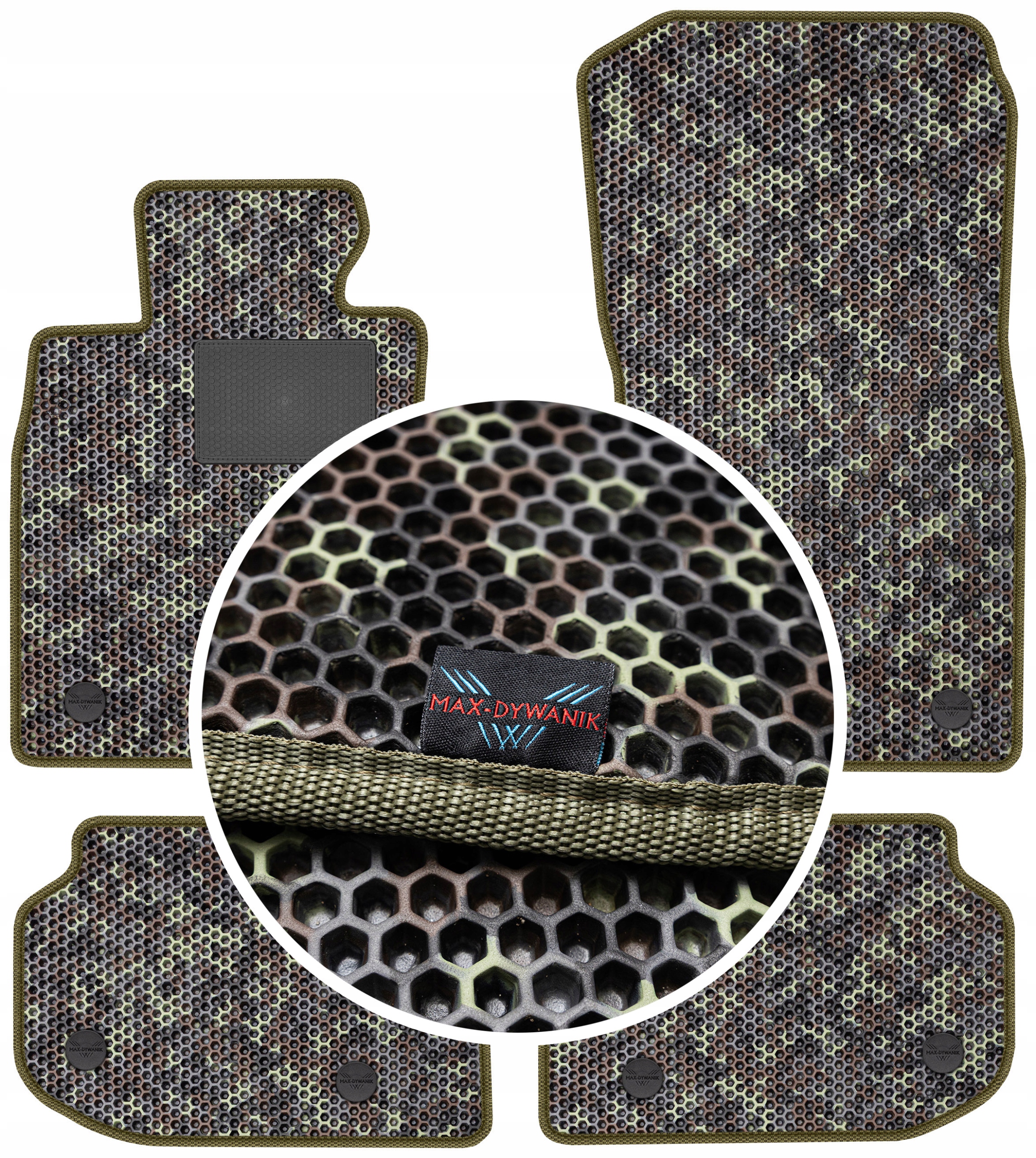 Bmw 5 F10 F11 2010-2013 Gumové rohože Eva Moro