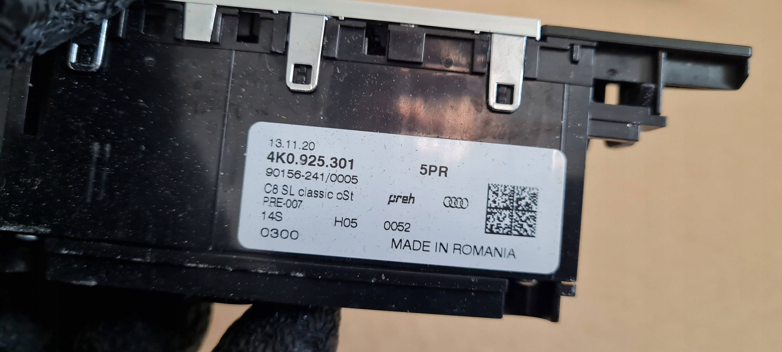 A6 C8 4K switch PANEL WIELOFUNKCYJNY DRIVE SELECT 4K0925301