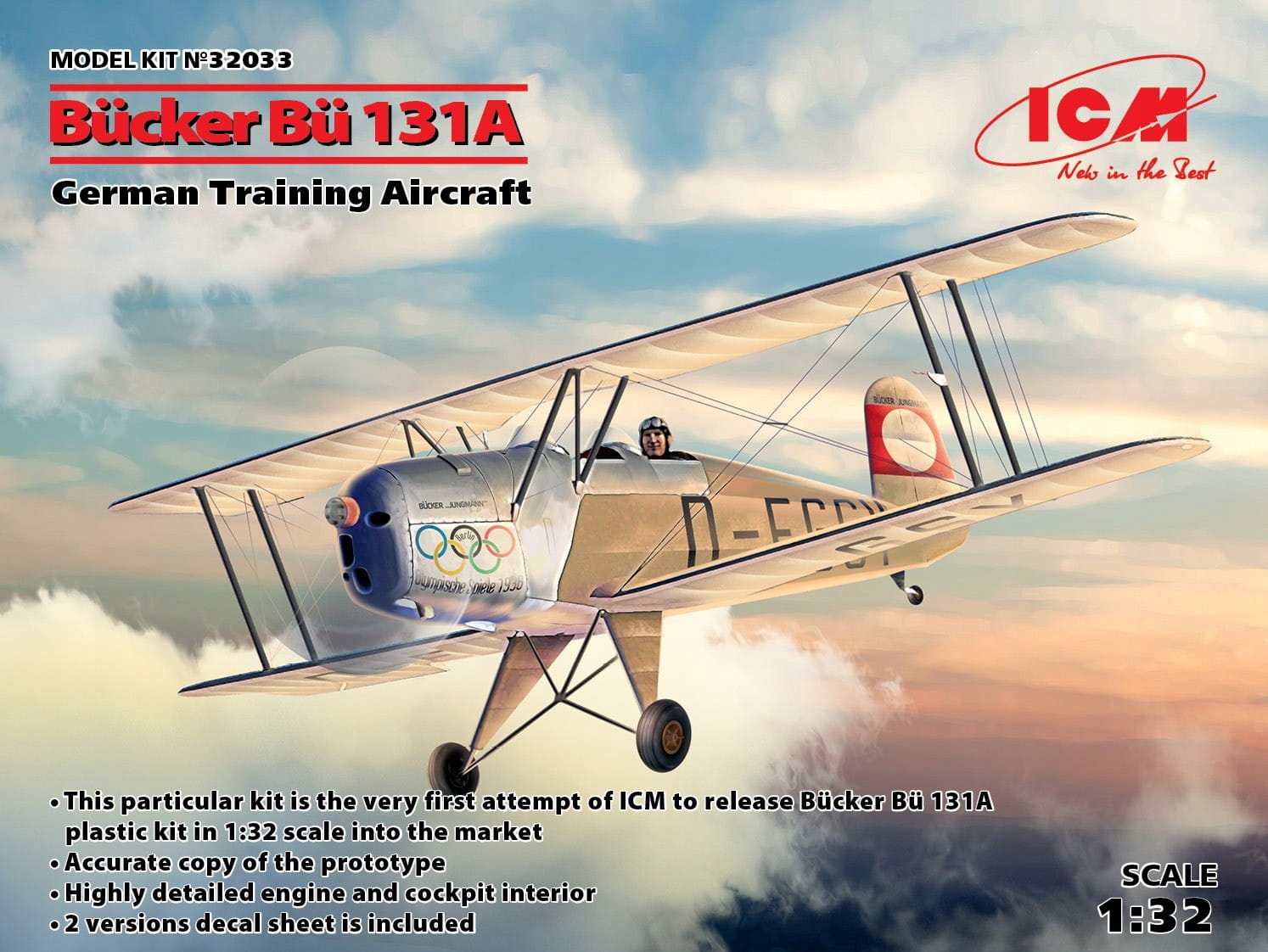 Bucker Bu 131A 1:32 ICM 32033
