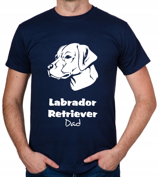 

koszulka Labrador Retriever Dad prezent
