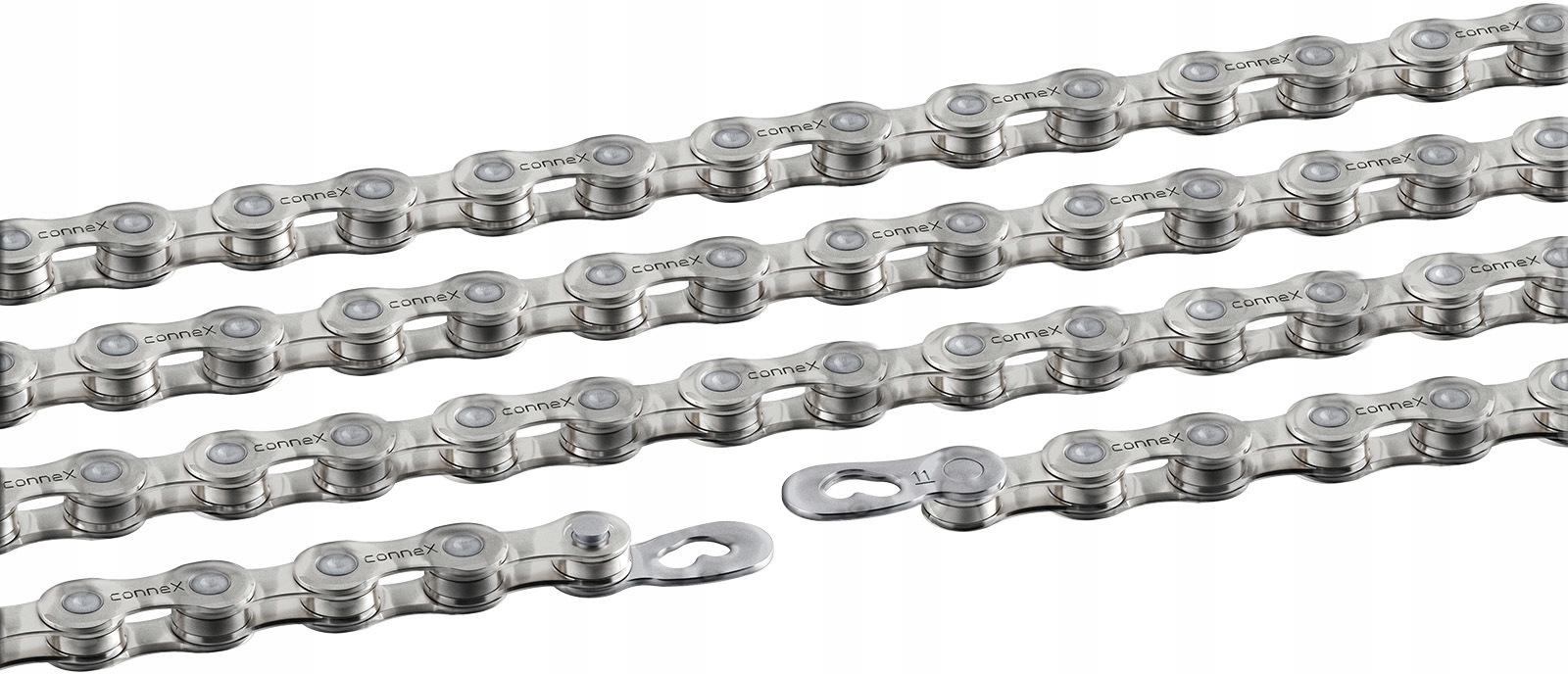 Cyklistický řetěz Wippermann Connex 11WAX 11-rz 126 Voskovaný