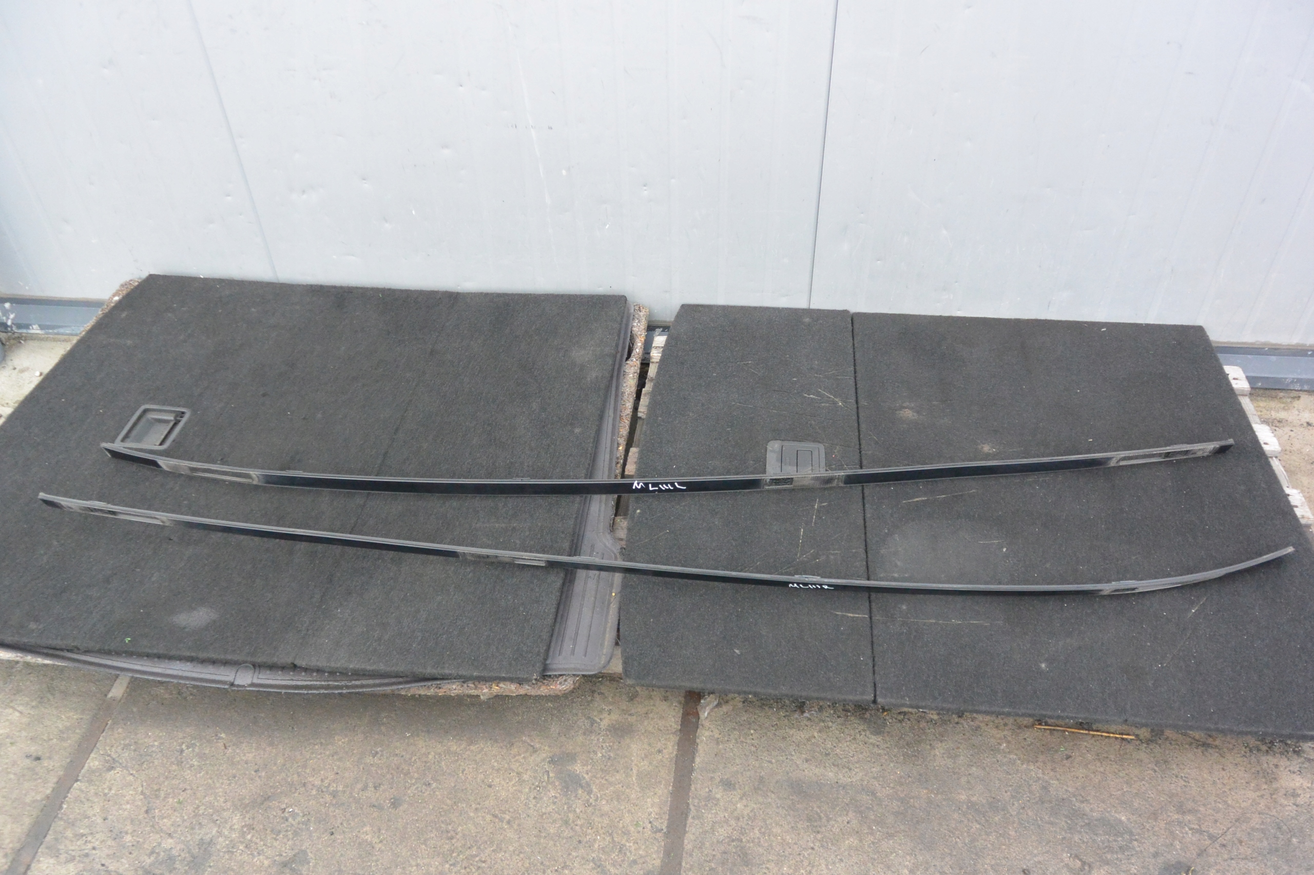 RELINGI DACHOWE KPL MERCEDES ML W164 LIFT