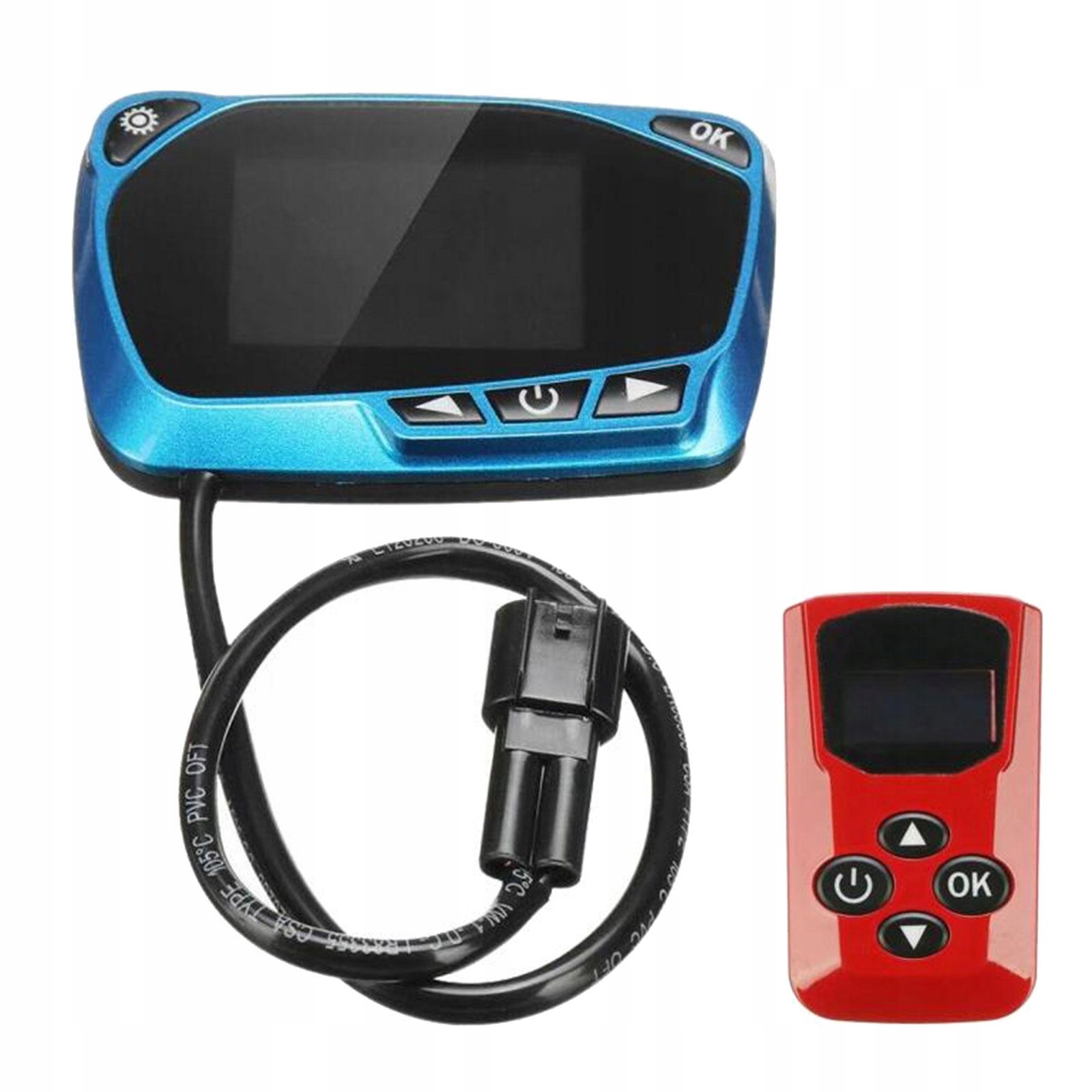 РК-дисплей 12V 24V автомобільний обігрівач