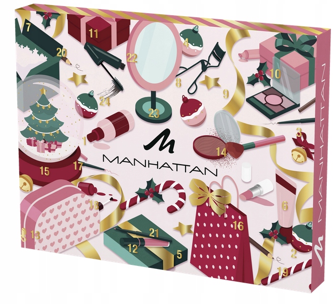 Kalendarz Adwentowy Manhattan Z Kosmetykami 5D10