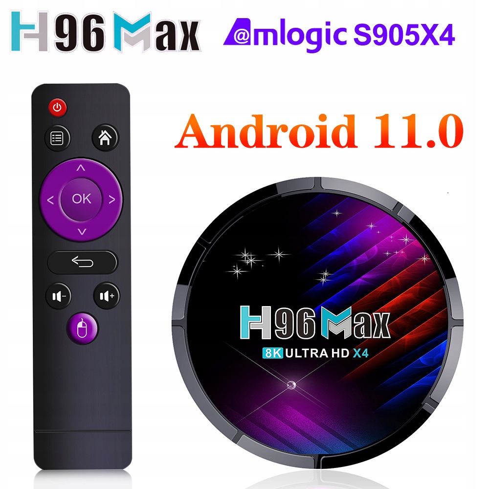 Hot sales H96 MAX X4 Amlogic S905X4 TV Box Android 11 USB3.0