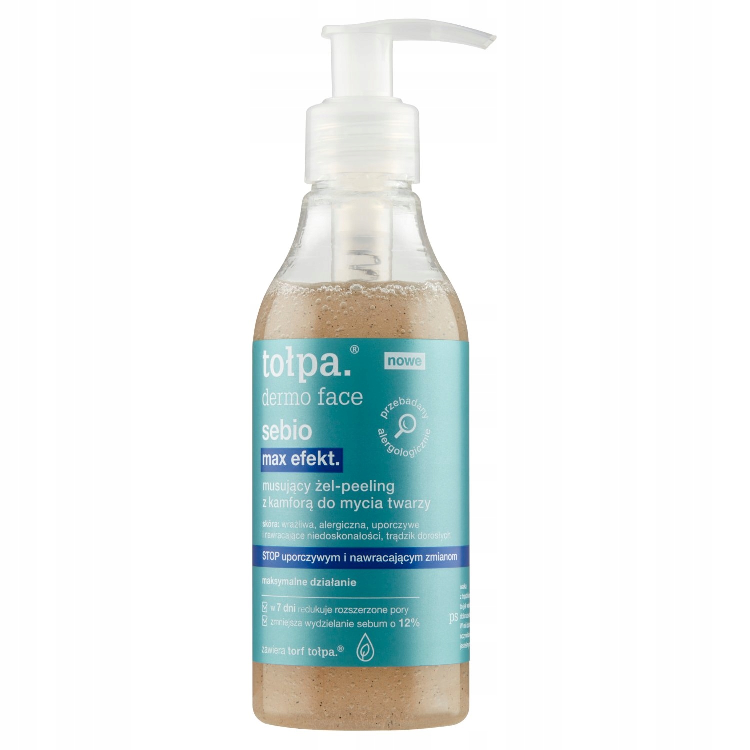 

Tołpa Sebio Max Efekt Musujący Żel-peeling 195 ML