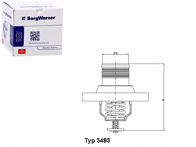 TERMOSTAT PEUGEOT 89C 1,8 2,0 206 307 406 407 CITR