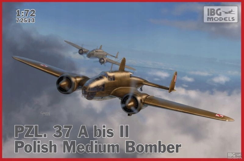 Plastový model Pzl 37A bis II Los Polish Medium