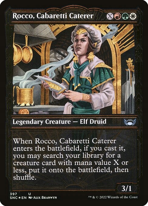 MtG: Rocco, Cabaretti Caterer (V.2) (xSNC) *foil*