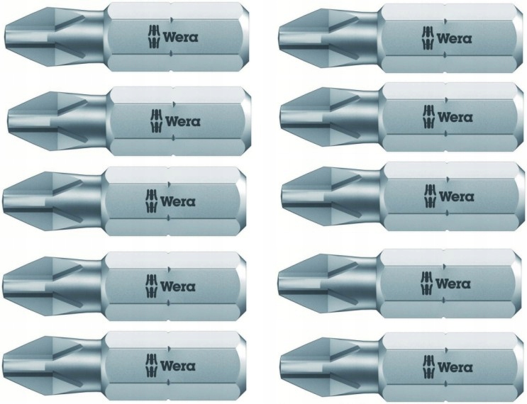 

Twardy Bit Grot Pozidriv Pz 2 Wera 072082