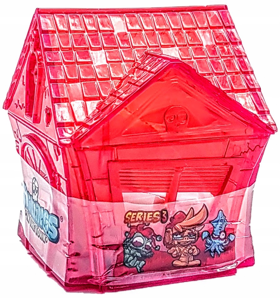 2 FIGURKI ZOMLINGS SERIA3 SASZETKA NIESPODZIANKA KRYSZTAŁOWY ZAMEK CZERWONY