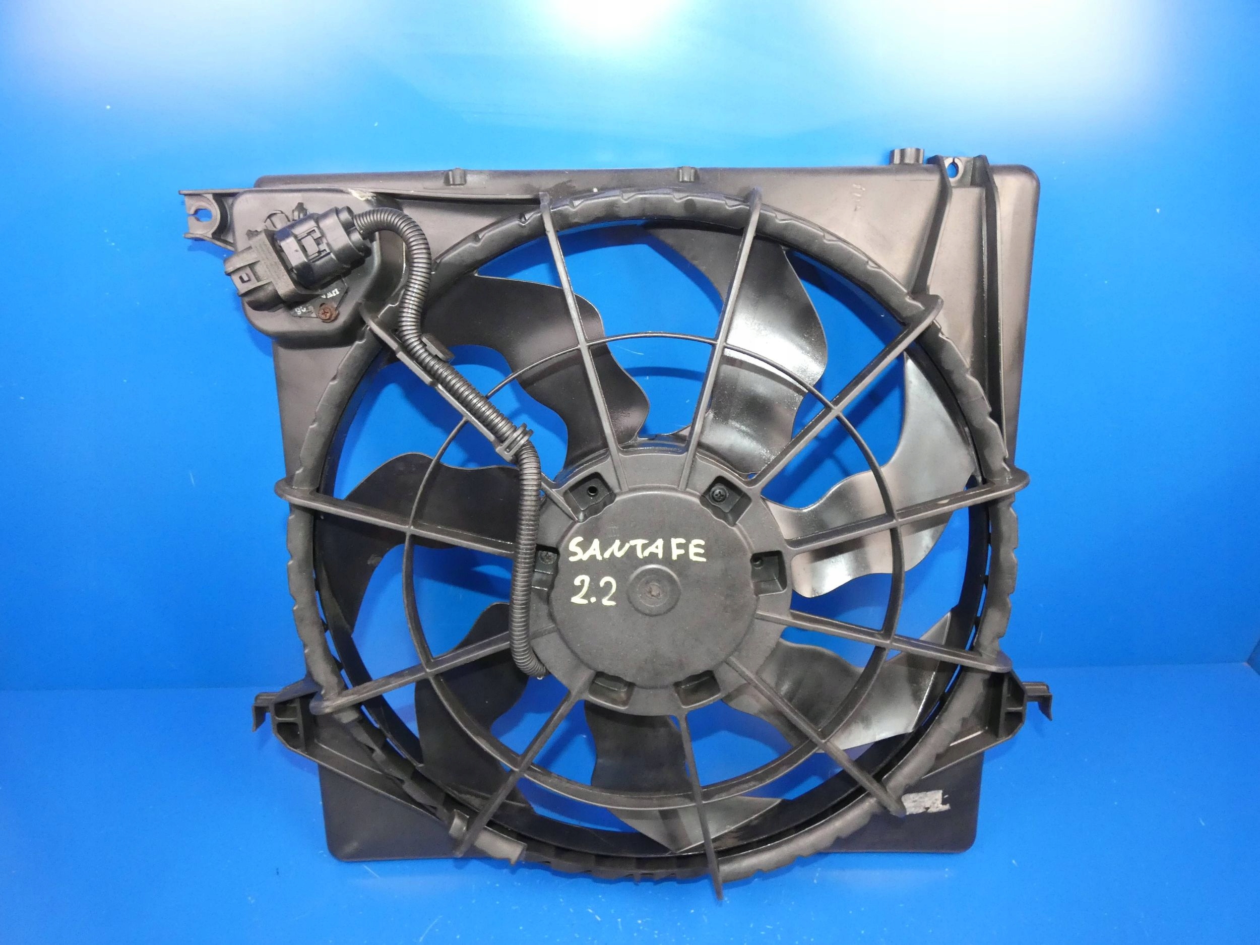 Hyundai Santa Fe III 2012- ventilátor chladiče