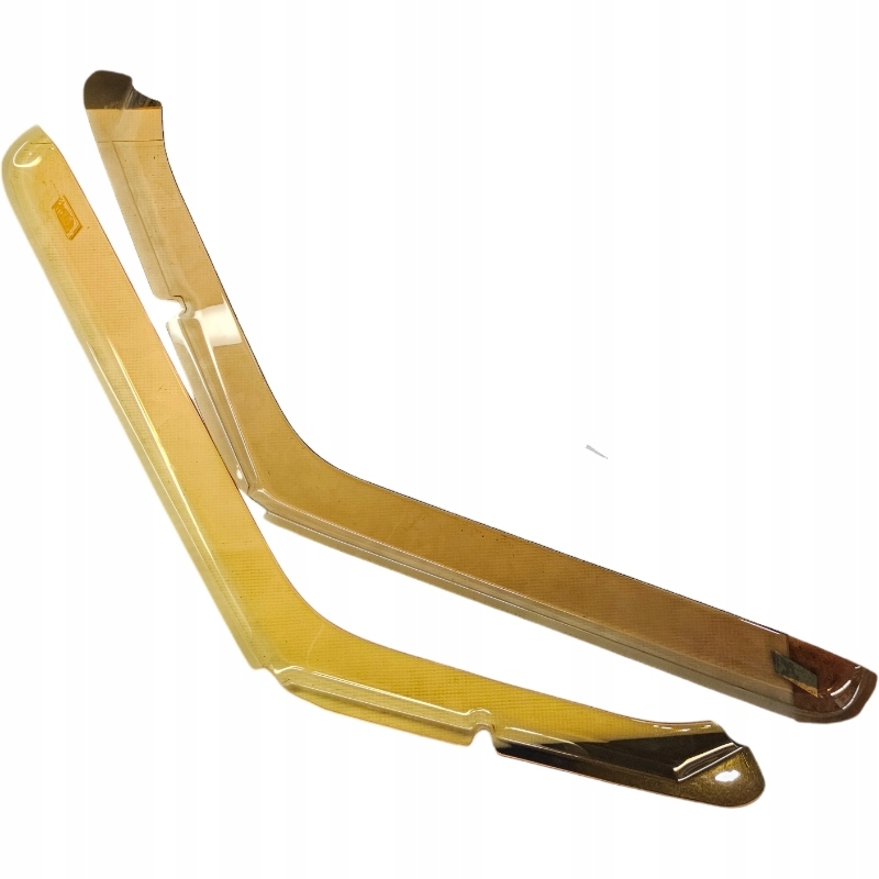 Fiat 126p owiewki szyb bocznych żółte deflektory