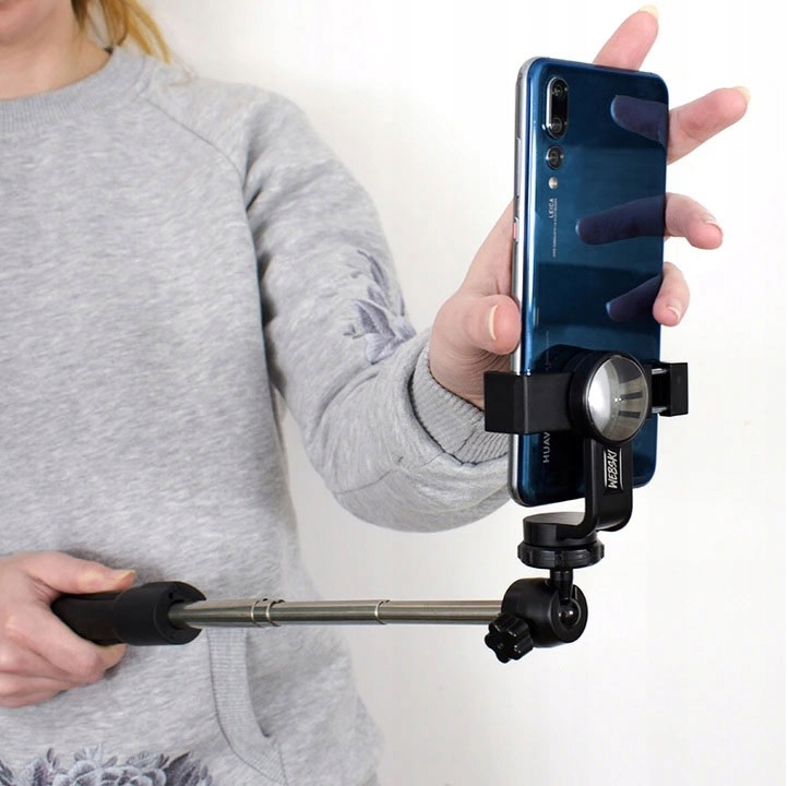 KIJ SELFIE DO ROBIENIA ZDJEĆ BLUETOOTH do SAMSUNG A52 /A53 /A54 S23 / S24 Łączność bezprzewodowa