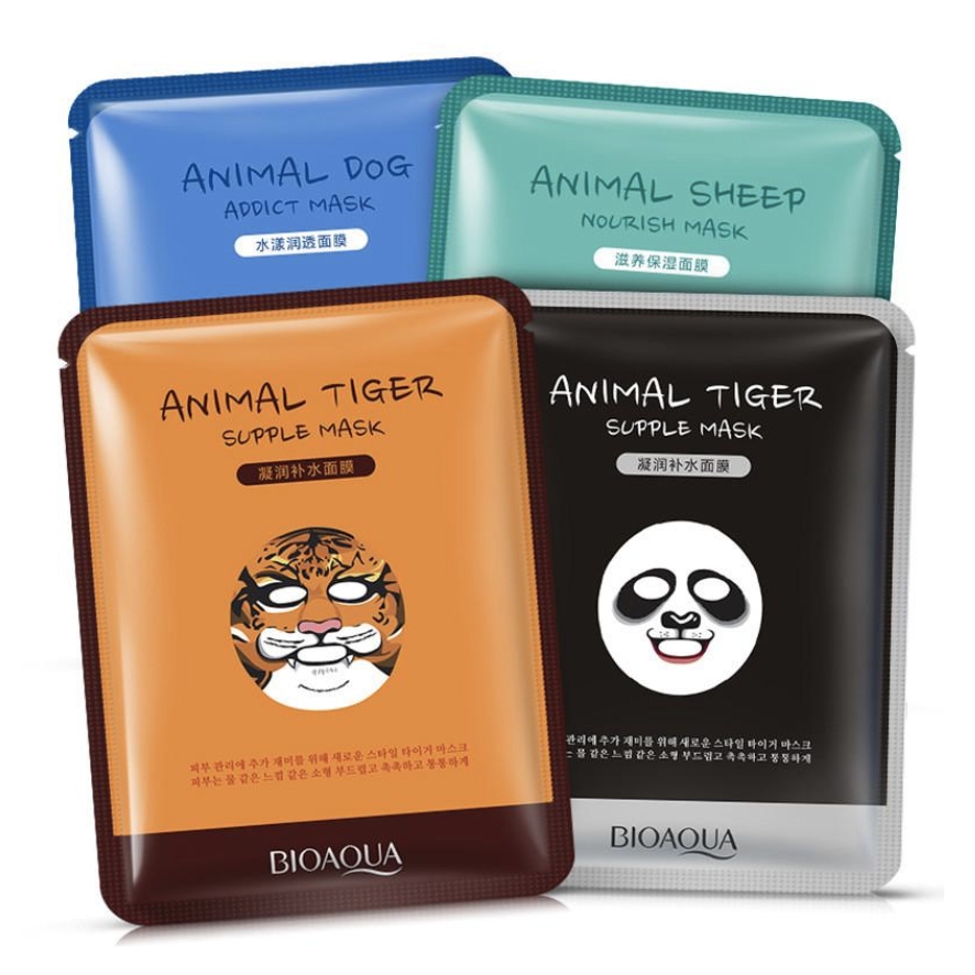 

Bioaqua Zestaw 4 Maseczek Na Twarz Płachcie Maska