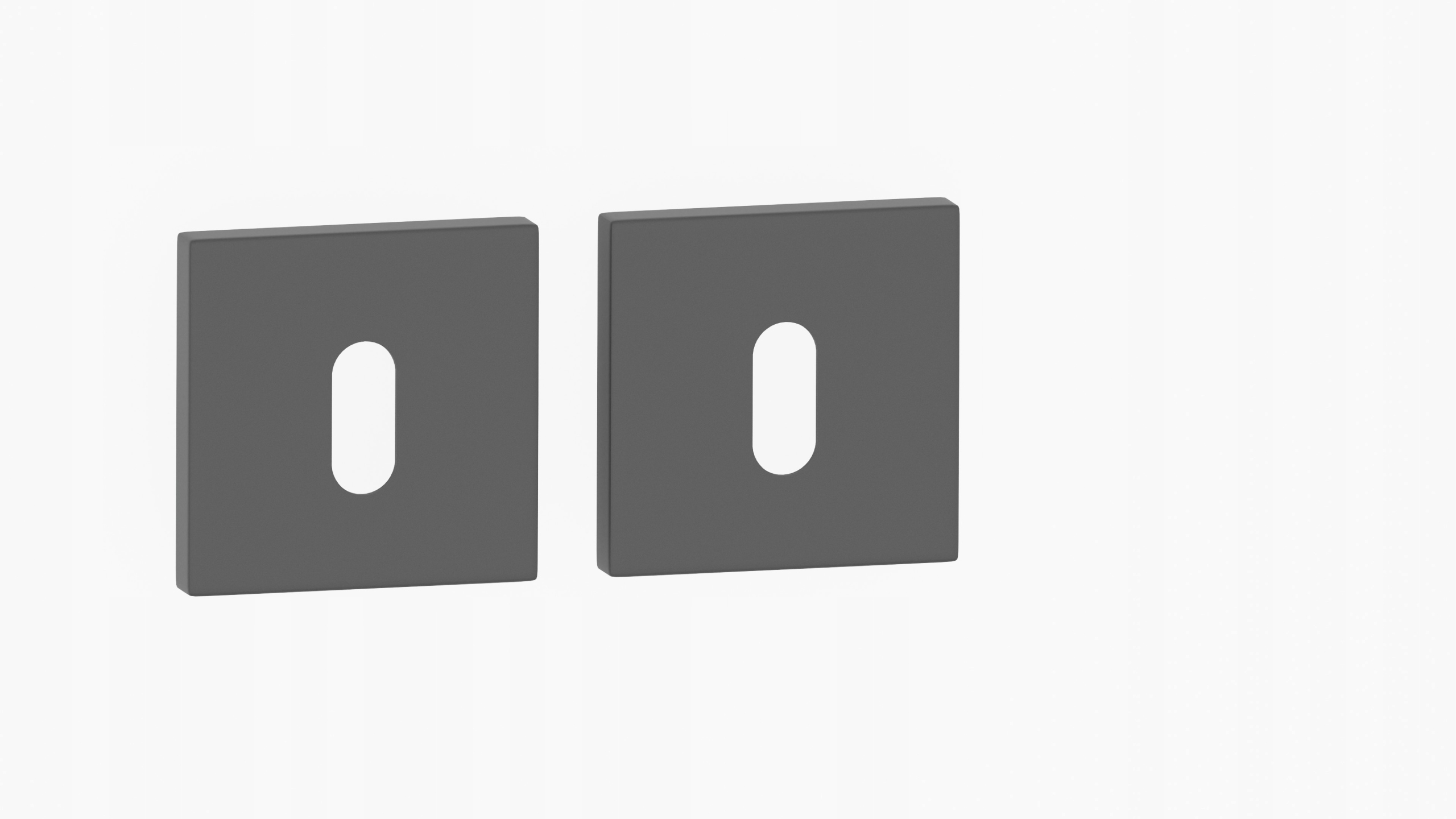 Rozeta spodní rozety na klíč Slin antracit