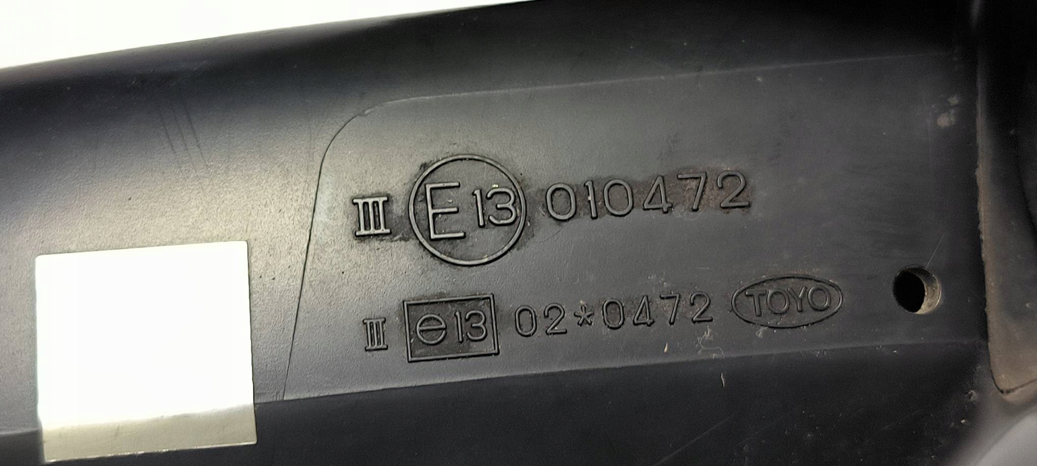 mirror right EU SUZUKI IGNIS and 3 PIN