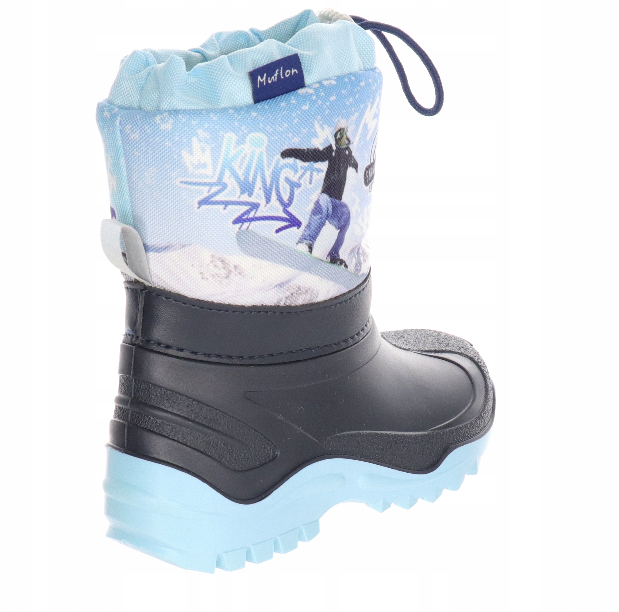 RenBut Śniegowce dziecięce kalosze ocieplane 21/22 Rozmiar 21