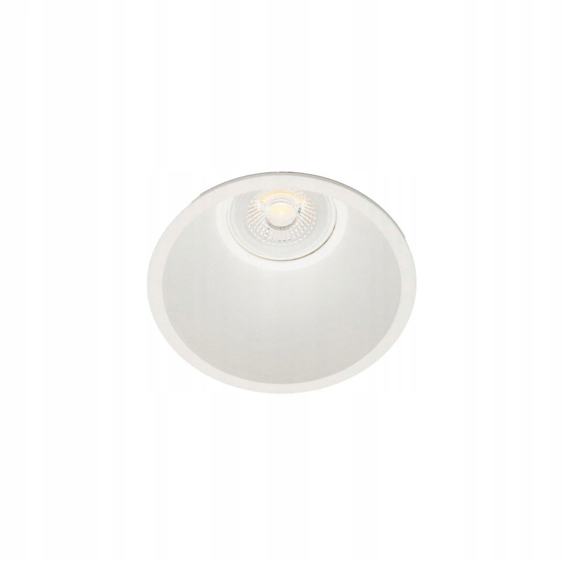 Faro Fresh IP65 biele zapustené stropné svietidlo, GU10, do kúpeľne, Ø83mm
