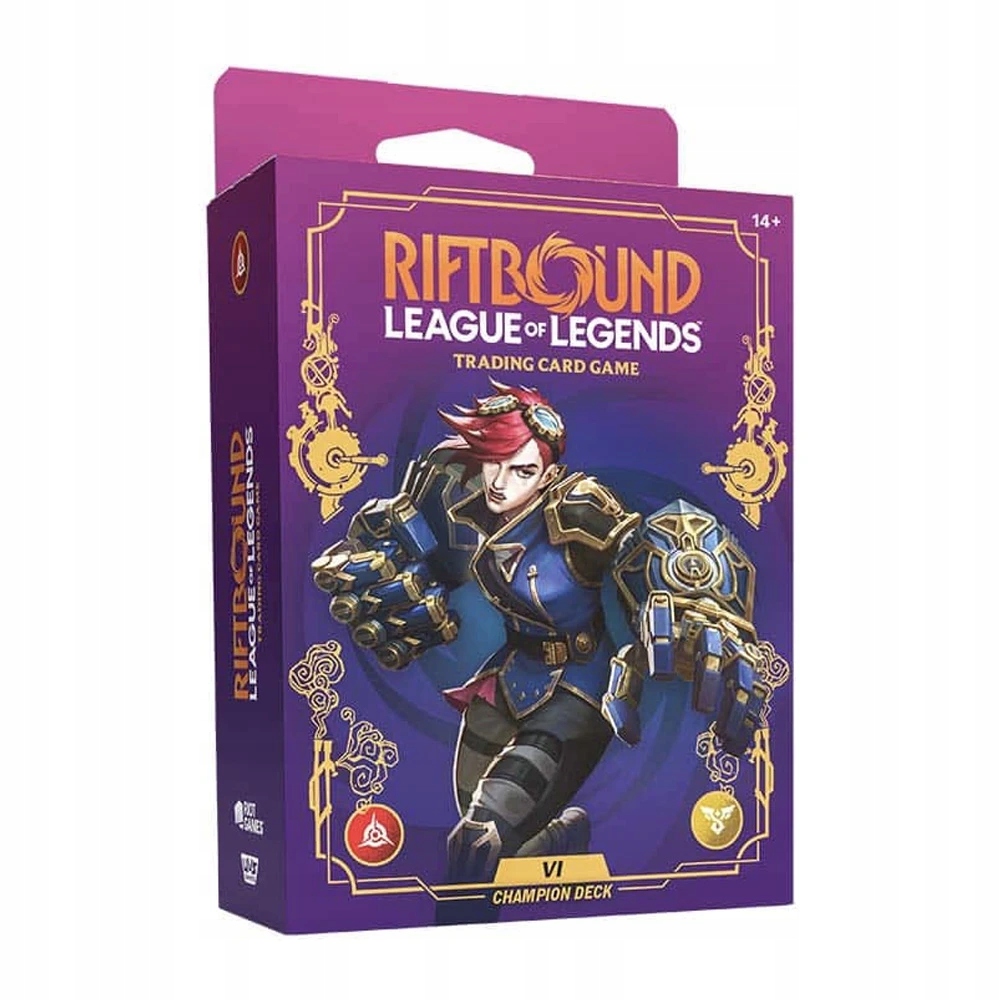 Riftbound: League of Legends Tcg: Unleashed Vi Champion Deck Preorder