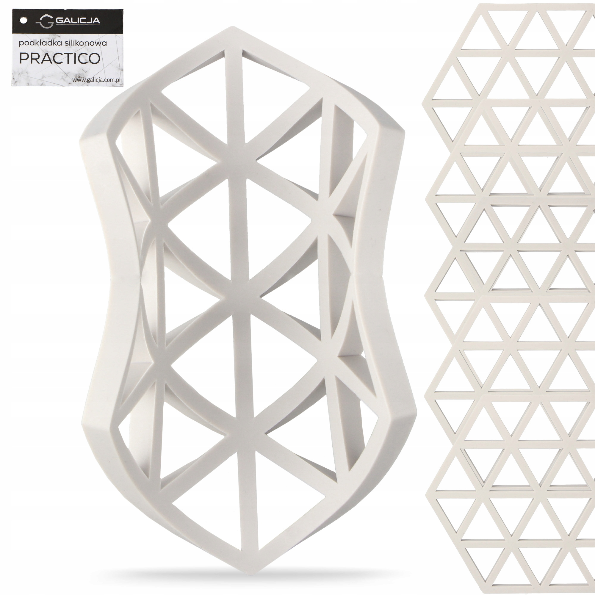 5 x Podložky Stůl Silikonová Ochranná Podložka Podložka Hrnec Kompl Rf